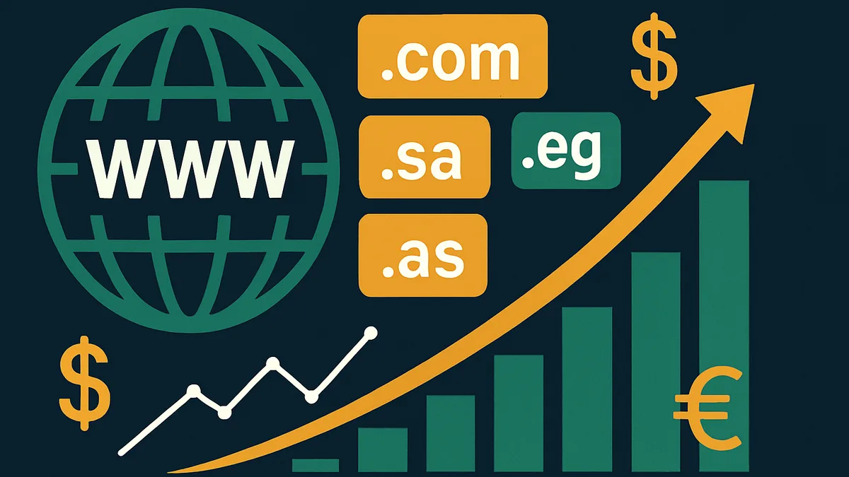 فرص استثمارية عظيمة: كيف تستغل الدومينات العربية في .السعودية و .مصر و .الإمارات