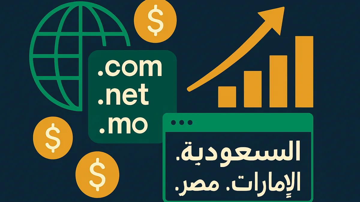 فرص استثمارية مجزية: كيف تستفيد من الدومينات العربية في السوق الرقمية